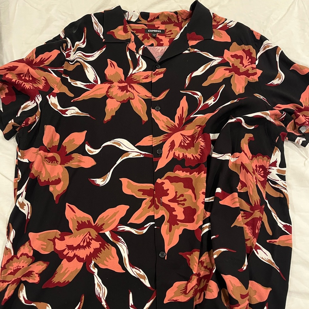 Express XL button up shirt